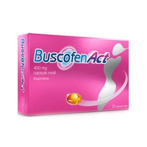BuscofenAct 400 mg - 12 Capsule Molli