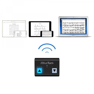 IRig BlueTurn Pedaliera cambia pagina Bluetooth iOS, MAC, Android