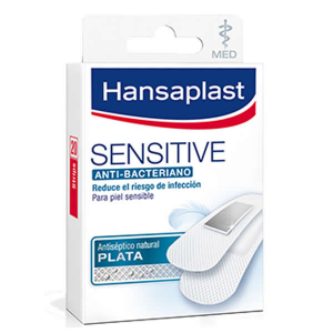 Hansaplast Sensitive Anti-Bacterial Dressing 20 Units
