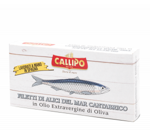 Callipo Filetti di Alici del Mar Cantabrico In Evo GR.50