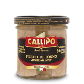 Callipo Filetto Di Tonno Riserva Oro All'Olio D'Oliva