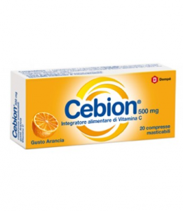 Cebion Integratore Vitamina C 1 g Gusto Arancia-10 cpr effervescenti