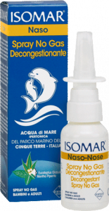 Isomar Naso Spray No Gas Decongestionante 30 ml-Acqua di Mare Ipertonica