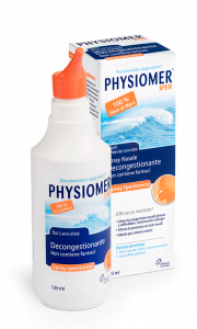 Physiomer Csr Spray Nasale Soluzione Ipertonica Decongestionante-Box da 135 ml.