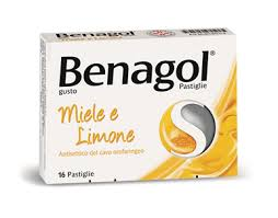 Benagol Miele Limone 16 pastiglie
