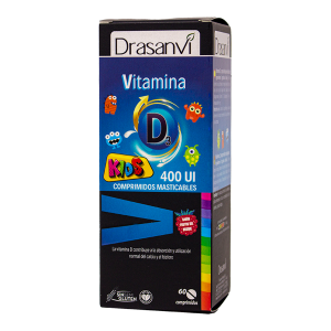 Drasanvi Vitamina D3 Kids 400 Ui 60 Comp Masticables