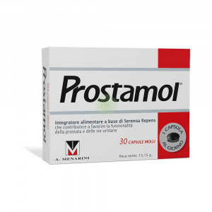 Prostamol Integratore Alimentare Prostata 30 Capsule Molli