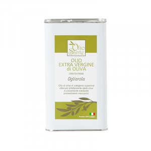 Olio EVO Ogliarola 3L 2020/21 - Olio extravergine di oliva Italiano cultivar Ogliarola Sante in Latta 3 Litri -