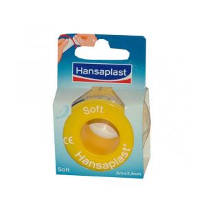 Hansaplast Esparadrapo Soft 5 M X 2,5 Cm