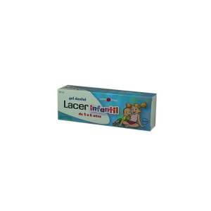 Lacer Gel Dentifricio Per Bambini Fragola 2-6 Anni 50ml