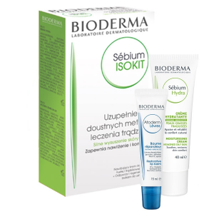 Bioderma Sebium Isokit Cream 40ml Balsamo Per Labbra 15ml