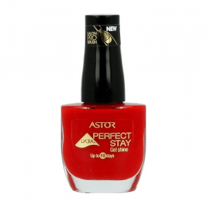 Astor Gel Shine Perfect Stay Lycra 303 Rojo Passion