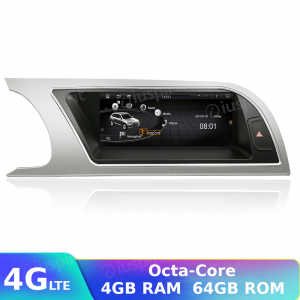 ANDROID navigatore per Audi A5 2009-2016 MMI 3G 8.8 pollici GPS WI-FI Bluetooth MirrorLink Octa Core 4GB RAM 64GB ROM 4G LTE