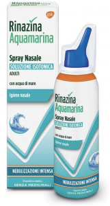 Rinazina Aquamarina Isotonica Spray Nebulizzazione Intensa 100ml