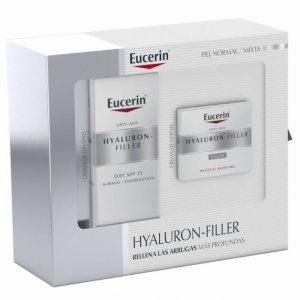 Eucerin Hyaluron Filler Cream Pelli Miste Normali 50ml + Set Crema Notte 2 Pezzi