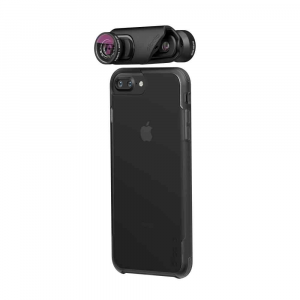 Core Lens + 2 Custodie per iPhone 7/8 o 7/8 Plus