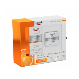 Eucerin Hyaluron-Filler Crema Giorno SPF30 50ml + Vitamina C Booster Set 2 Pezzi
