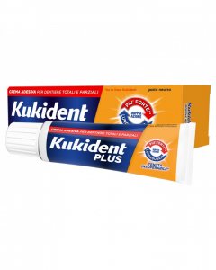 Kukident Plus Doppia Azione crema adesiva per protesi dentarie 40 g