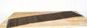 Stuoia Legno Bordato Bambù Piatto 35 x 150 cm