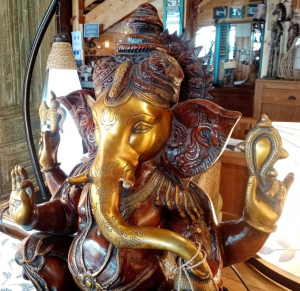 Statua in brass Ganesh