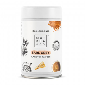 Matcha & Co Earl Grey Organic Black Tea Powder 70g