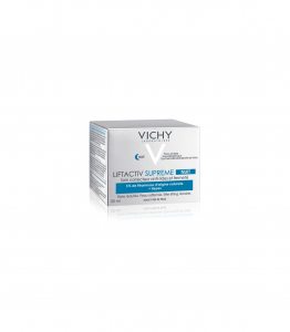 Vichy Liftactiv Supreme notte- crema notte, trattamento anti-rughe rassodante integrale, effetto lifting durevole