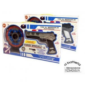 General Trade Set Pistola Con Bersaglio Blu Pistola per Bambini Giocattolo
