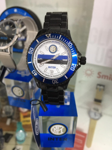 orologio ufficiale FC Inter con cinturino in pvd nero 