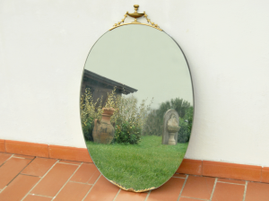 Specchio ovale vintage