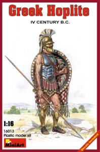 1/16 Greek Hoplite.  IV century B.C.