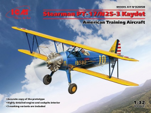 1/32 Stearman PT-17/N2S-3 Kaydet, American Training Aircraft (100% new molds)
