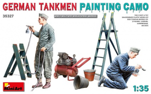 1/35 German Tankmen. Painting Camo