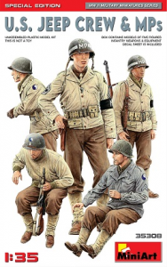 1/35 U.S. Jeep Crew & MPs. Special Edition