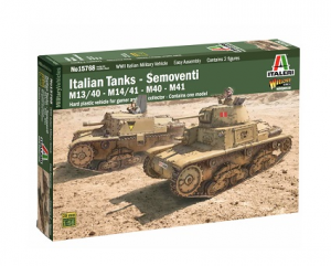 1/56 Italian Tanks - Semoventi M13/40 - M14/41 - M40 - M41