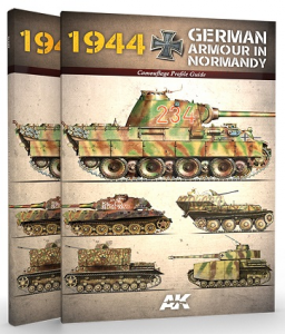 1944 GERMAN ARMOUR IN NORMANDY Camouflage Profile Guide English