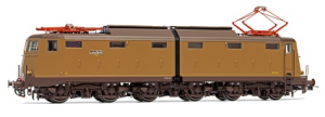 FS, Locomotiva Elettrica E 645 002 1a serie, livrea castano/isabella, pantografi tipo 42U,epoca III-IV - DCC Sound