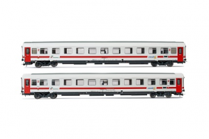 FS, 2-unit pack passenger coaches type UIC-Z renovated (progetto 901/300) in 