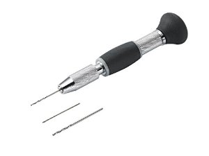 Hand Drill with 3 Drill Bits (Accesories)