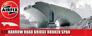Narrow Road Bridge Broken Span  1:72