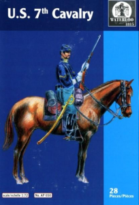 Waterloo figure in 1/72 U.S. 7th Cavalry