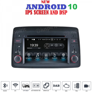ANDROID autoradio navigatore per Fiat Panda 2004-2012 CarPlay Android Auto GPS DVD WI-FI Bluetooth