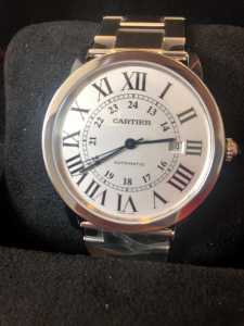 Orologio primo polso Cartier Ronde Solo De Cartier 