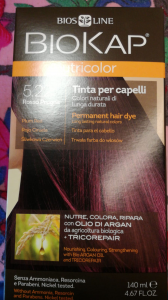 Biokap Nutricolor tinta per capelli 5.22 rosso prugna 