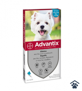 Advantix Soluzione Spot-on Cani da 4 a 10 kg