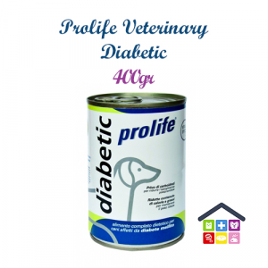 Prolife | Linea Veterinary Formula - Cane | Diabetic - Umido / 400gr