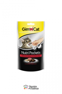 GIMBORN | Gimcat Nutri Pockets - Manzo e Malto