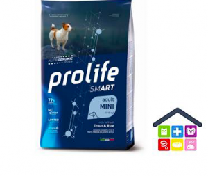 Prolife | Linea Smart | Adult Mini - Trota e Riso / 600gr - 2kg 