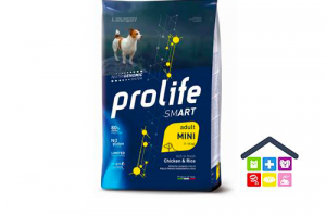 Prolife | Linea Smart | Adult Mini - Pollo e Riso / 600gr - 2kg - 7kg