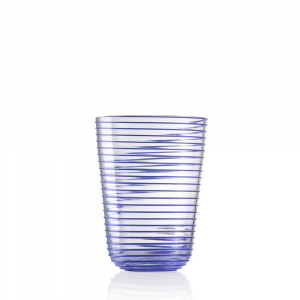 Bicchiere Bibita Twist Blu