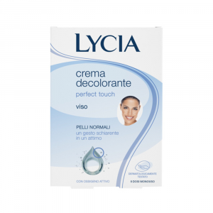 LYCIA Perfect Touch Crema Decolorante Viso Pelle Normale 8 Bustine